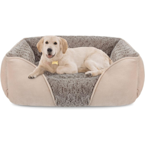 INVENHO Large Dog Bed for Large Medium Small Dogs Rectangle Washable Dog Bed