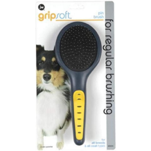 JW Pet Company GripSoft Pin Brush Dog Brush