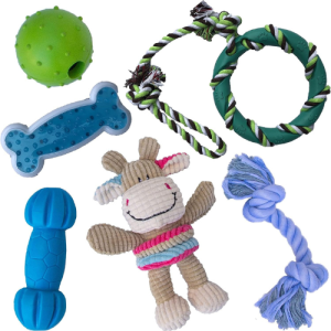 rocket & rex 6-Pack Puppy Chew Toys